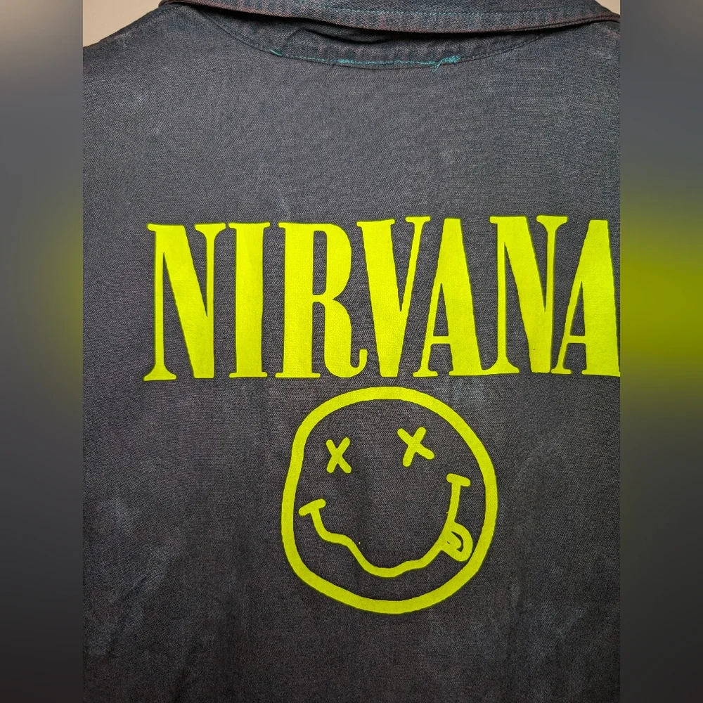 Nirvana Upcycled Purple Denim Vest - Picture 2 of 9